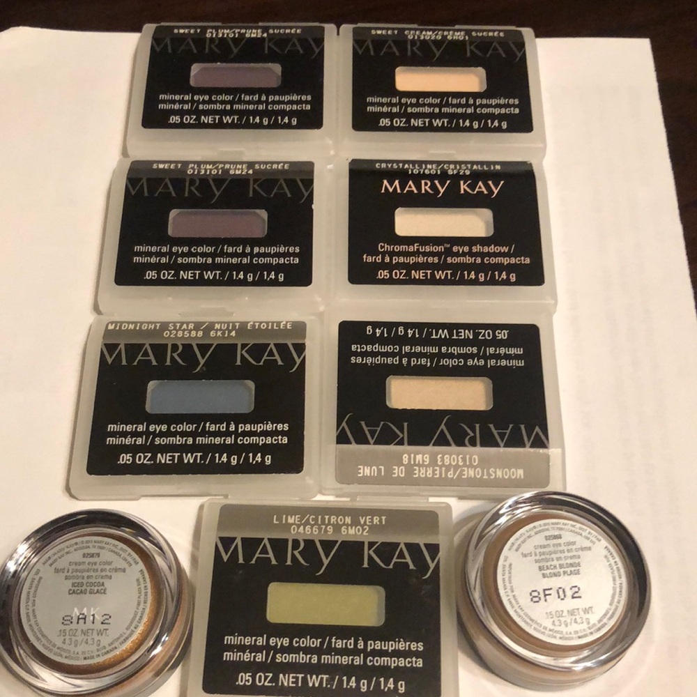 NIB- Mary Kay Mineral and Cream Eye Color. They are sold separately at $6 each.